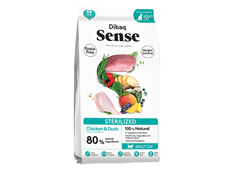 Sense Cat Holistic Hypoallergenic Grain Free Sterilized Chic