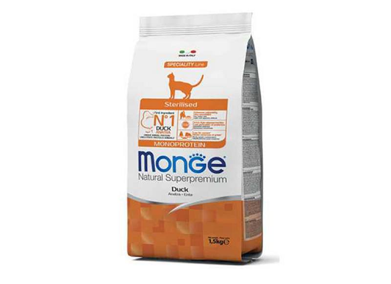Sterilized Cat Duck Monoprotein 10kg