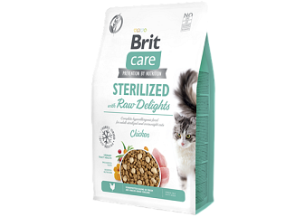 Cat Sterilised with Raw Delights Chicken